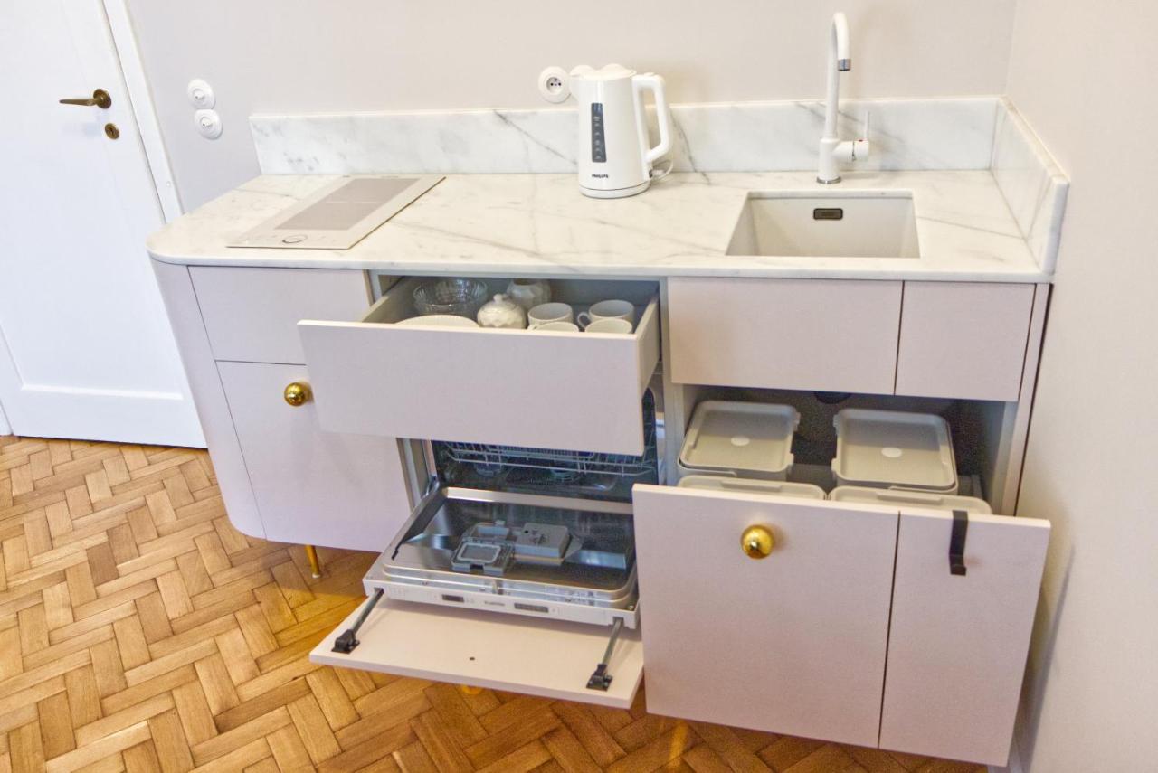 Poznanska Point Apartman Varsó Kültér fotó
