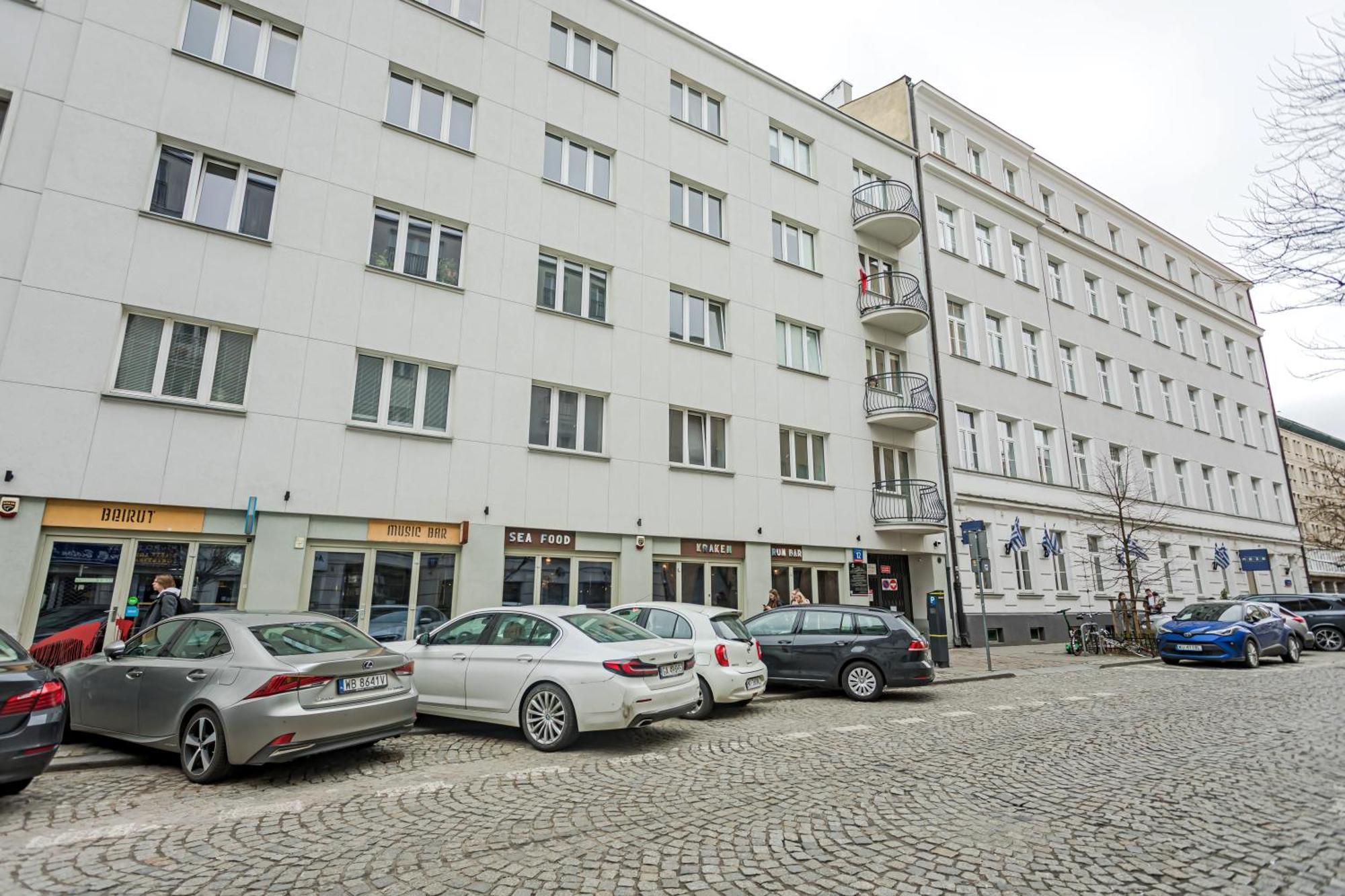 Poznanska Point Apartman Varsó Kültér fotó